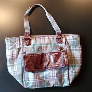 Plaid Liz Claiborne Purse